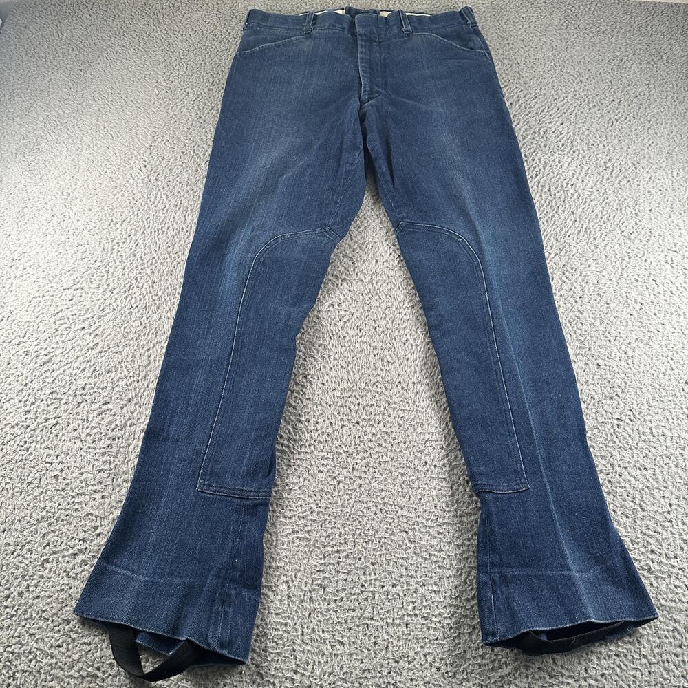 Vintage The Tailored Sportsman Riding Jeans Womens 33 High Rise Bootcut 70s USA